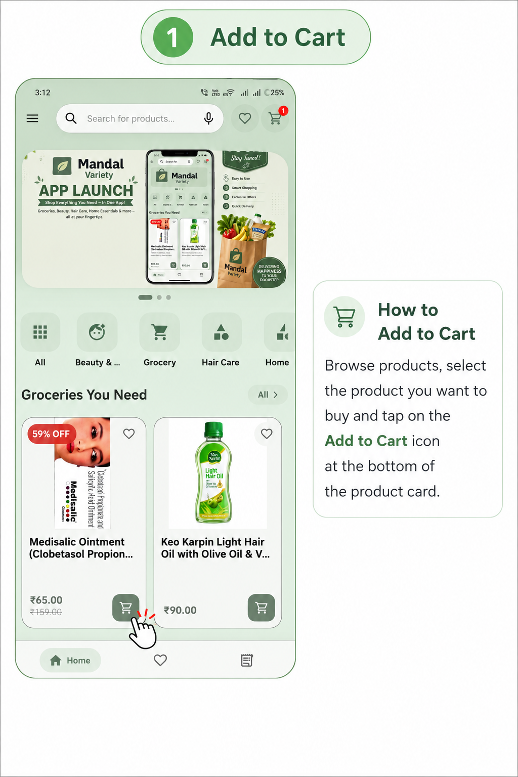 Add Product to Cart