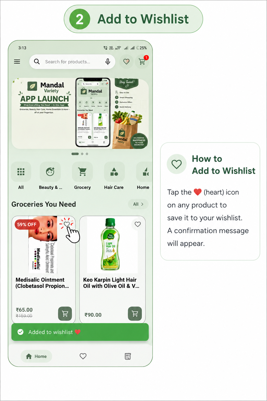 Add Product to Wishlist
