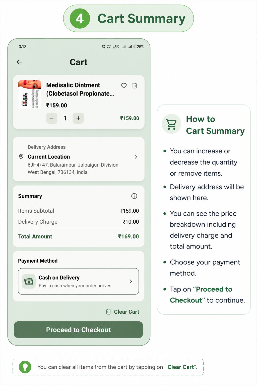 Add Delivery Address